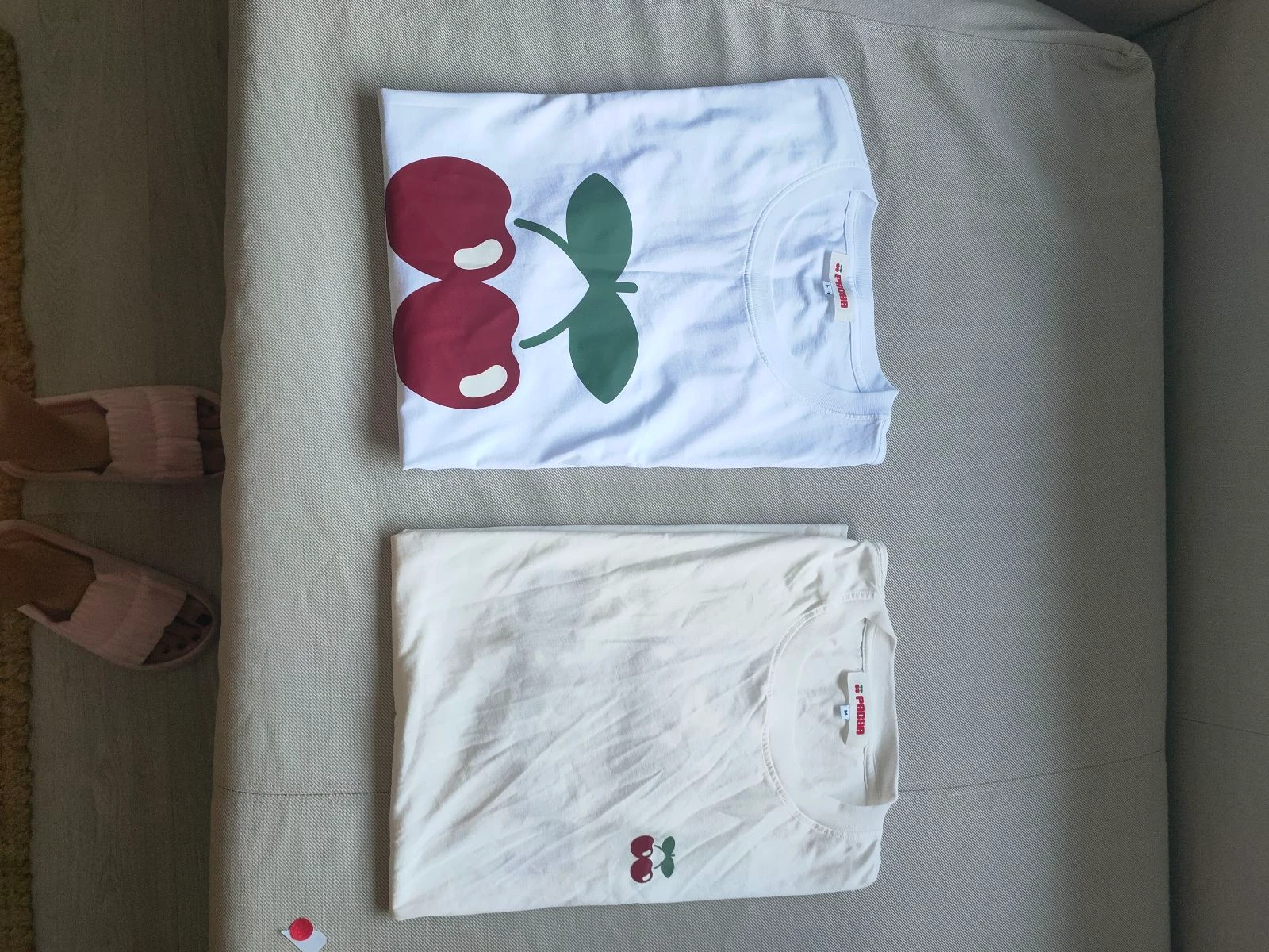 T-shirt Pacha azul de algodão tamanho L pulôver camisola camiseta – photo 5